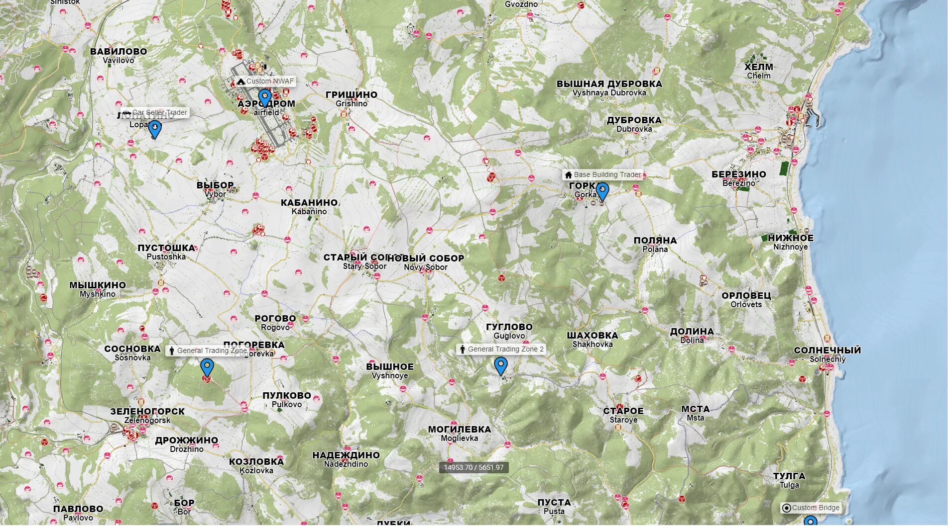 D z map