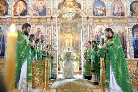 Литургия монастырь