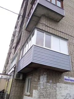 Балкон снизу