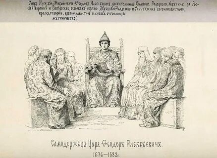 Кончина царя федора