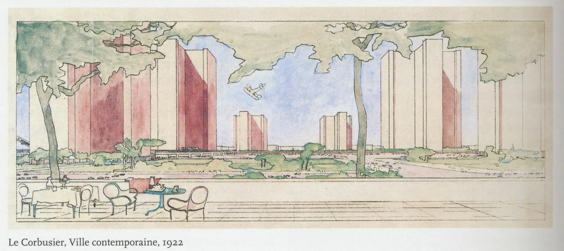 Plan Voisin, Le Corbusier, 1925 Ле корбюзье, Париж, Архитектура