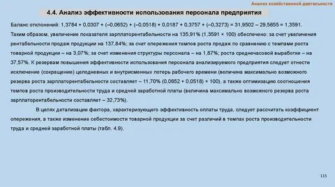 Целодневные и внутрисменные потери рабочего времени