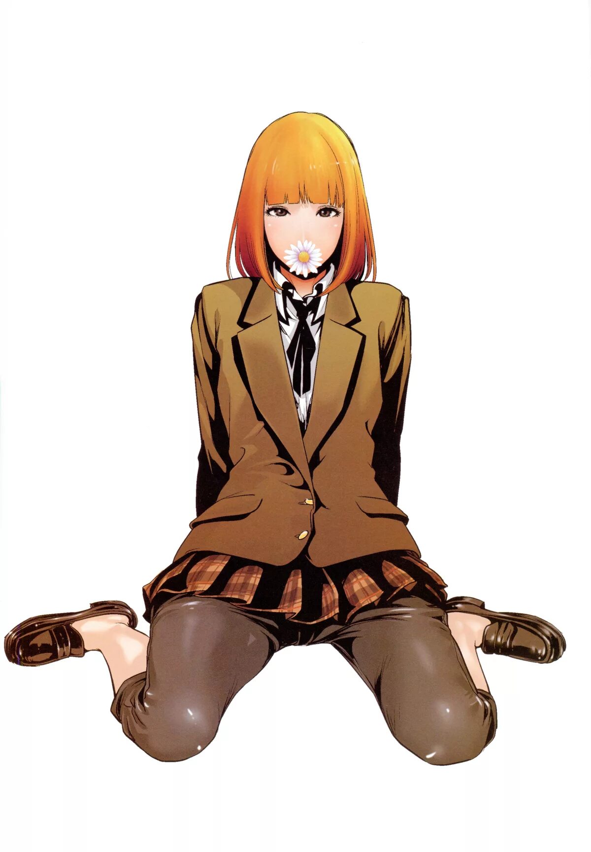 Prison school. Хана мидорикава. школа тюрьма хана мидорикава. хана мидорикава аниме. ханна prison school.