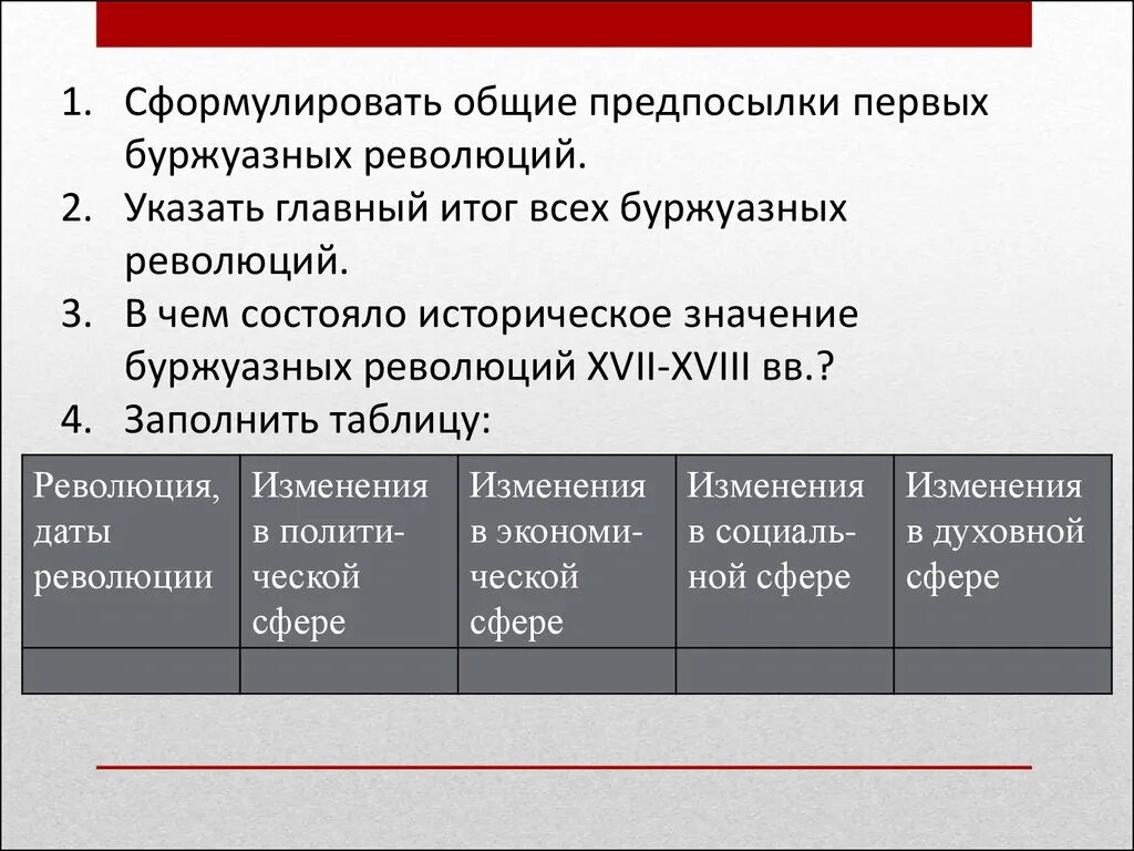 Причины новой революции. Буржуазные революции 17 18 века. Буржуазные революции хронология. Буржуазные революции таблица. Причины и предпосылки буржуазных революций.