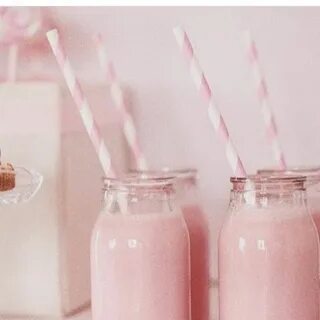Pink milk