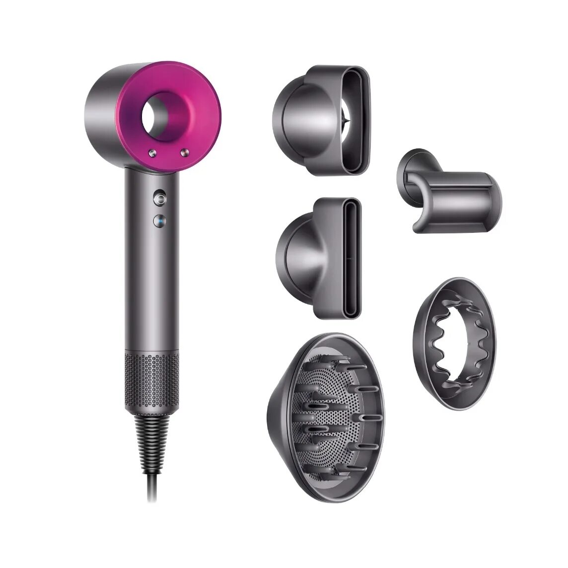 Dyson Supersonic hd03. Фен Dyson Supersonic hd03 Black/Nickel. Фен Dyson Supersonic фуксия. Фен для волос Dyson Supersonic hd03.