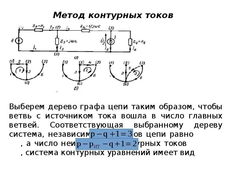 Законы метод контурных токов. Метод контурных токов с источником тока. Метод контурных уравнений. Метод узловых и контурных уравнений. Система уравнений электрического равновесия цепи.