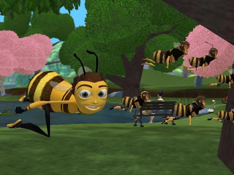 Как называется игра пчела. Bee movie игра. би муви медовый заговор игра. игра пчелка би муви. игра про пчелу bee movie.