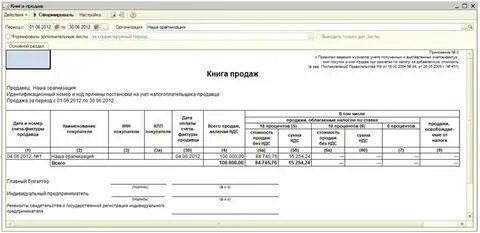 Реализация металлолома ндс у продавца