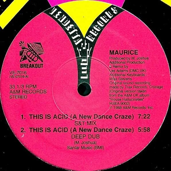 This is a recording. Maurice - this is acid a new dance craze. joshua альбом 1988. maurice joshua remix. сборники acid dance.
