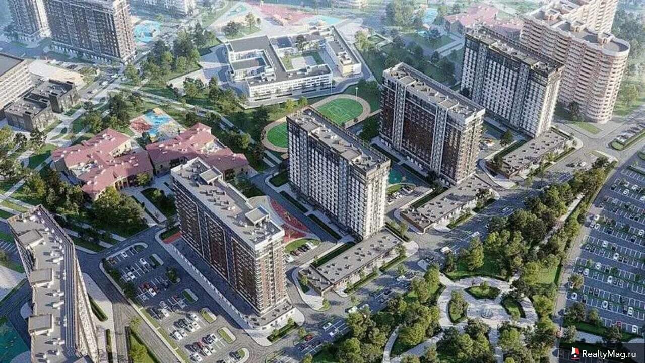 Dogma Park, жилой комплекс, Краснодар, мкр. Казанский, ул. Марины Цветаевой / ул