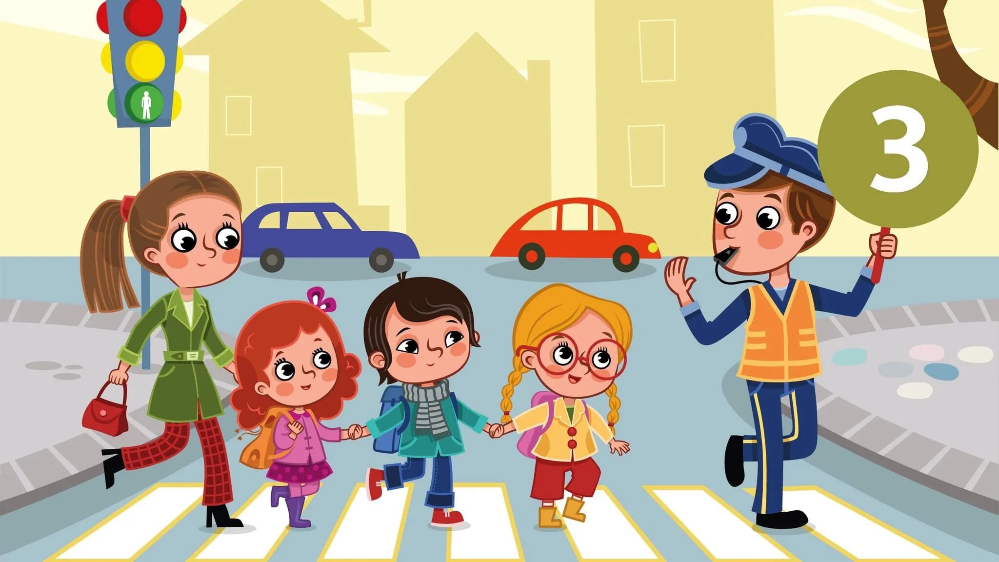 Про движение. ПДД для детей. Безопасность на дороге. Умный пешеход. Дети на дороге.