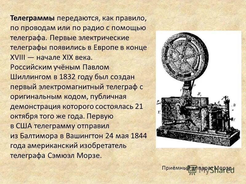 Сообщение передаваемое по радио