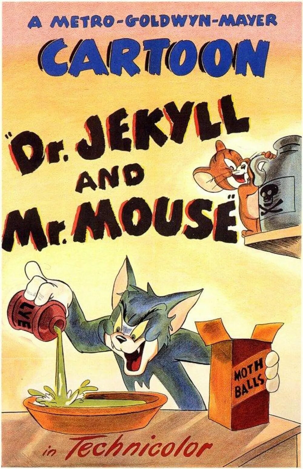 Том и Джерри доктор Джекилл и Мистер мышь. Dr.Jekyll and Mr.Mouse 1947. Том и Джерри 1947. Доктор джерри