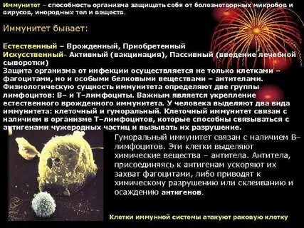 Но живые организмы способны защищаться