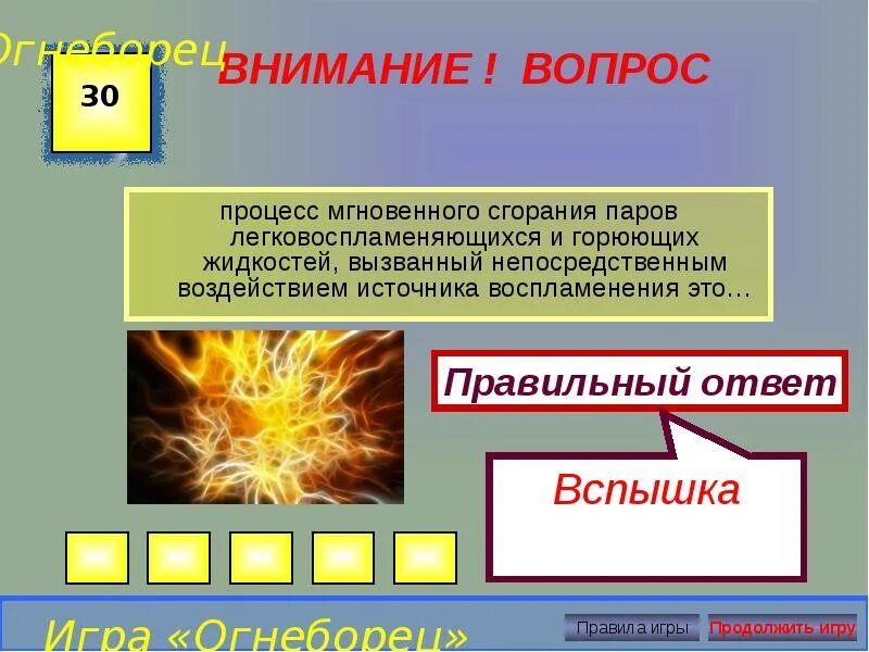 Непосредственным воздействием источника воспламенения?. Процесс воспламенения. Как называется процесс мгновенного сгорания?. Источник воспламенения.