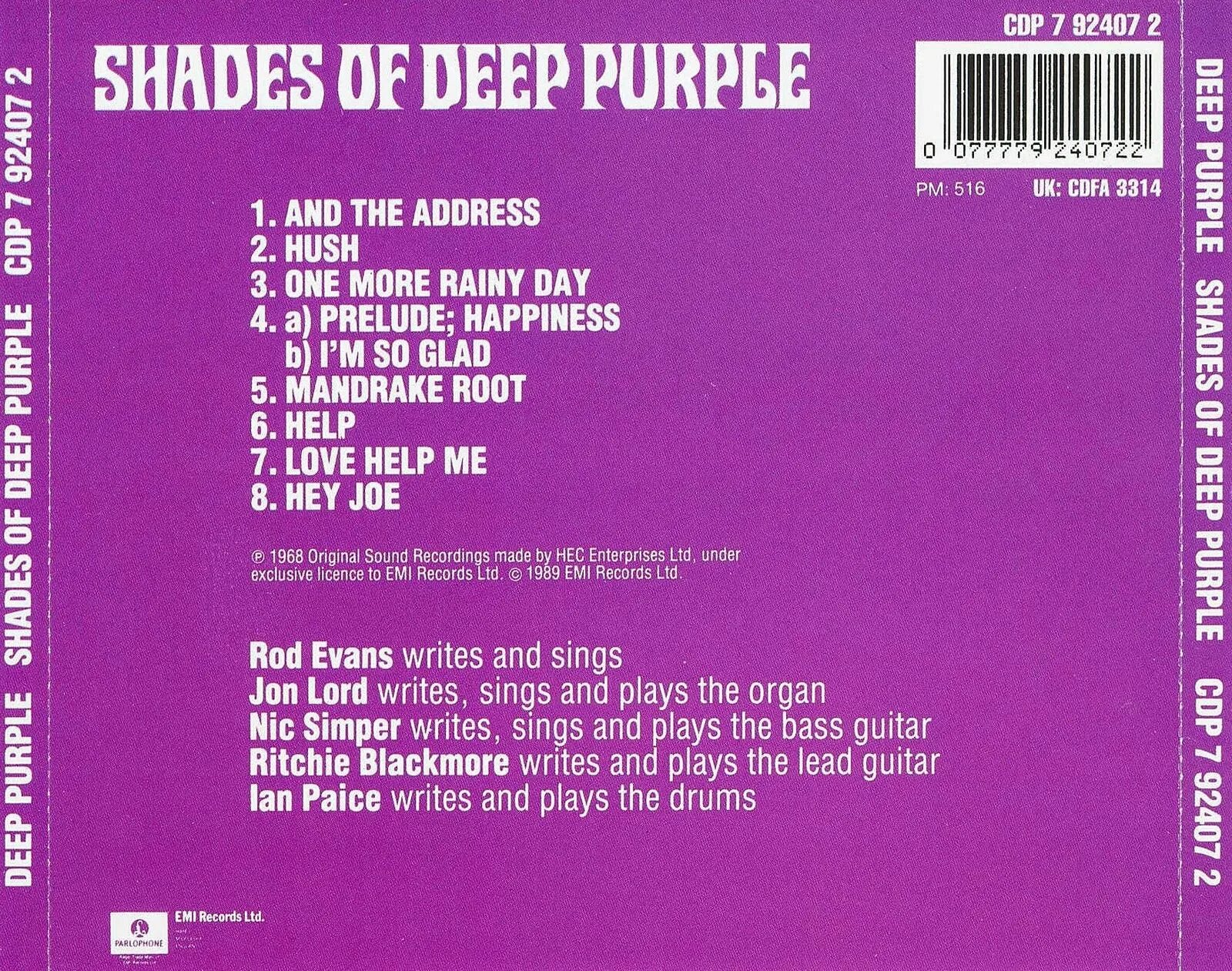 Текст песни фиолетовая вода. Deep Purple Deep Purple 1969 обложка. Группа Deep Purple альбомы 1968. Deep Purple Shades of Deep Purple 1968. Deep Purple Shades of Deep Purple 1968 обложка.