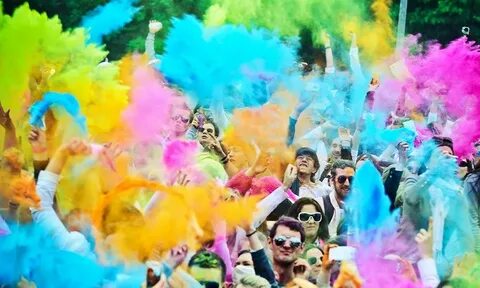 Colorful event