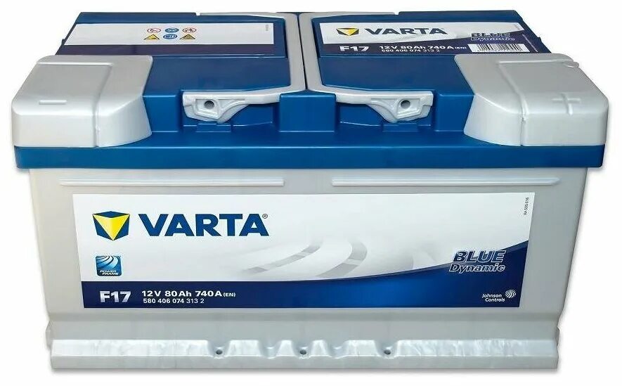 Аккумулятор автомобильный varta blue. Аккумулятор Varta Blue Dynamic f17. Varta Blue Dynamic f17 80. Аккумулятор Varta Blue Dynamic 74 а/ч. Varta 580406074.