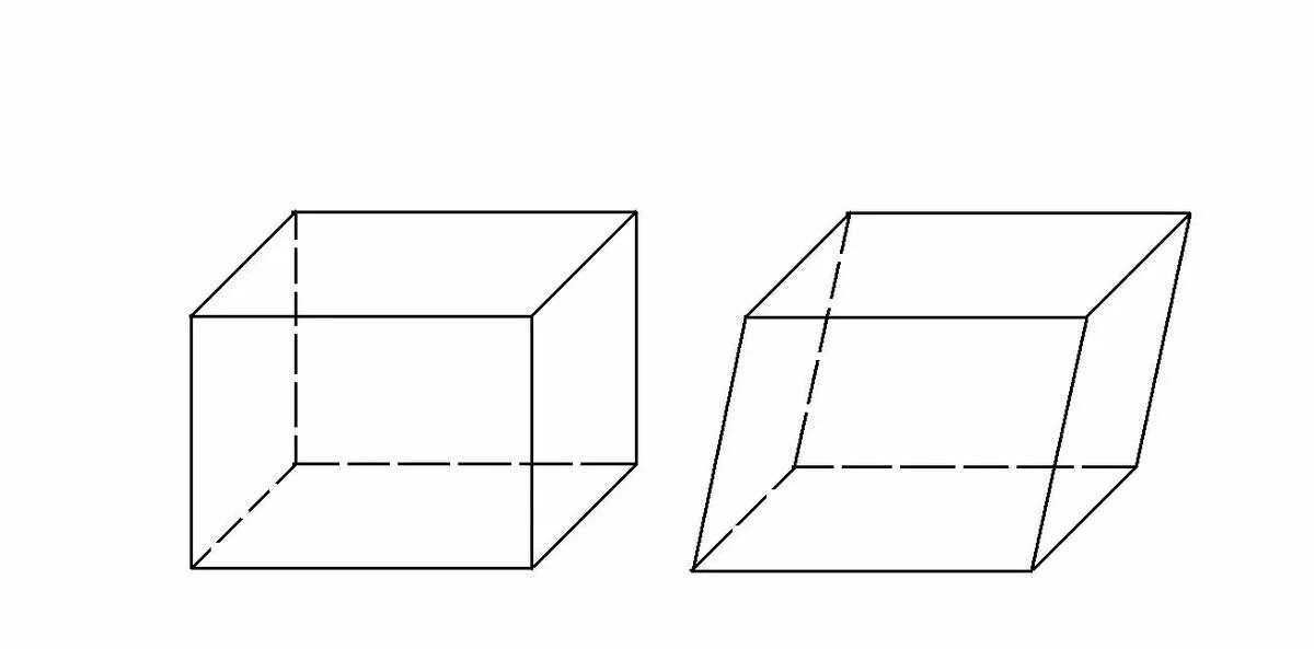 Изобразить прямой параллелепипед. Прямой и наклонный параллелепипед. Призма параллелепипед. Призма параллелепипед куб. Куб параллелепипед Призма треугольная.