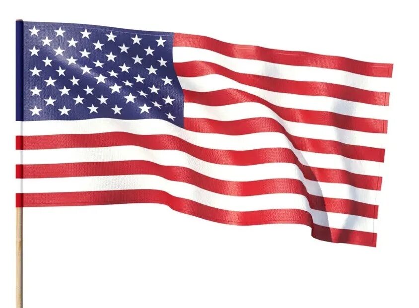 Флаг США. Флажок США. Флаг Соединенных Штатов Америки. Американский флаг картинка.