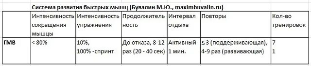 Окислительные и гликолитические мышечные волокна. Какой вес желателен для тренировки гмв. Тренировка окислительных мышечных волокон. План тренировок по селуянову. Омв гмв пмв.