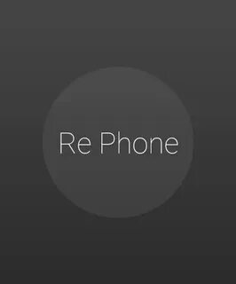 Re phone