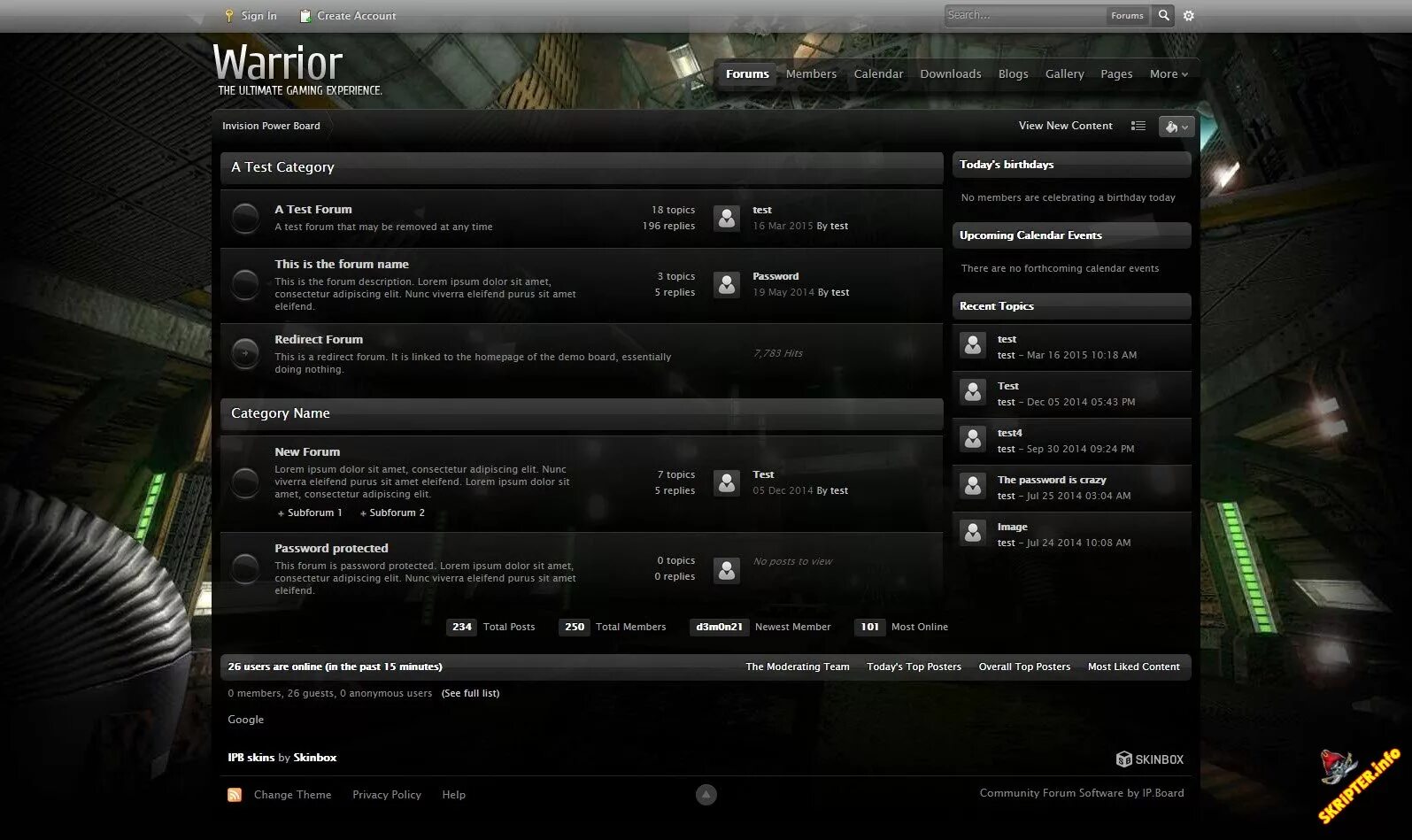Forums members. IPB шаблоны. IPB стили. Шаблон для IPB 3.4. Шаблон IPB 4.6.3.