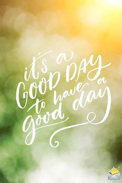 It is also a good. Good morning motivation.