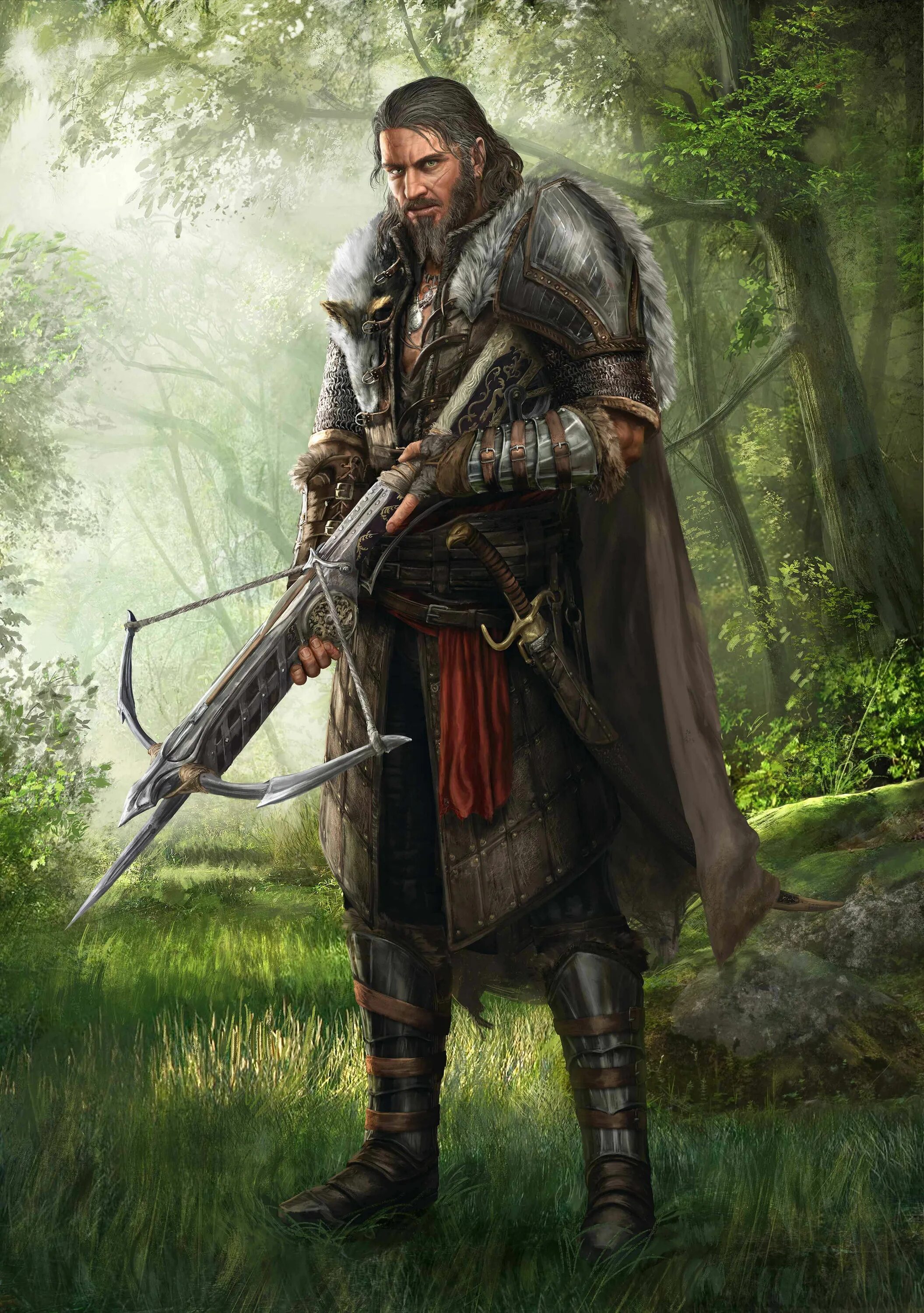Ифан бен мезд. Арбалетчик арт средневековье. ифан бен мезд арт. pathfinder kingmaker воин.