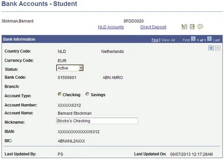 Account number type