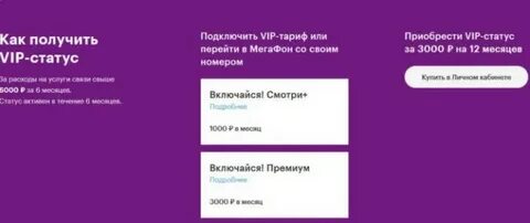 Мегафон вип
