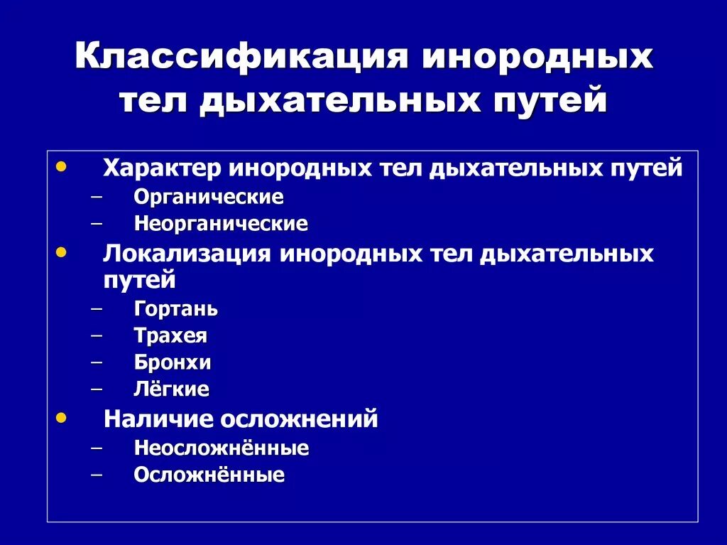 Инородные тела дыхательных путей причины. Классификация инородных тел. Классификация инородных тел дыхательных путей. Инородное тело в дыхательных путях. Инородные тела дыхательных путей у детей классификация.