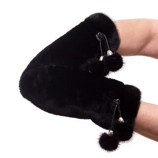 Меховые варежки