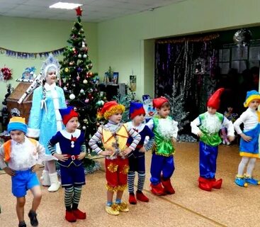 Новогодний праздник для детей сценарий