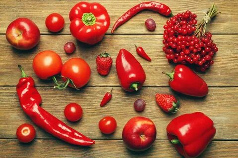 5 красных овощей
