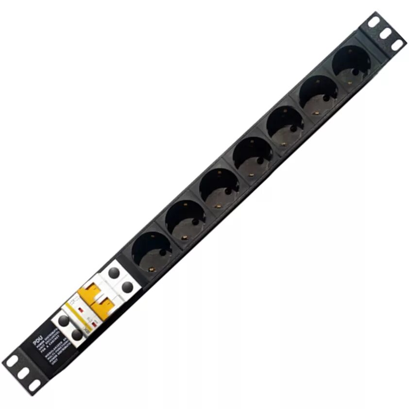 Iek 2p 16а. Schuko-с19 розетка. &quot;ntss-pdu-19-7sh-a&quot;. блок розеток с автоматом защиты 16а. блок силовых роеток 19&quot; иэк.