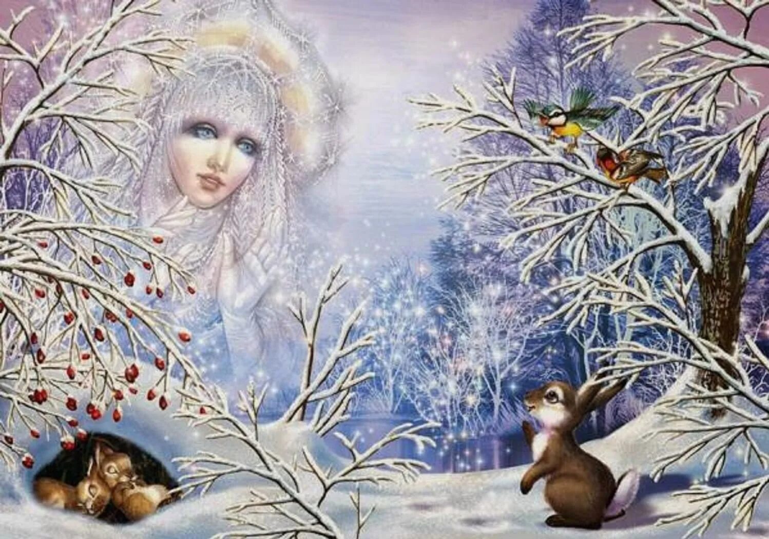 Песня в лес приходит сказка снег как. Румынская художница zorina baldescu. зимняя сказка. волшебница-зима. зимушка зима.