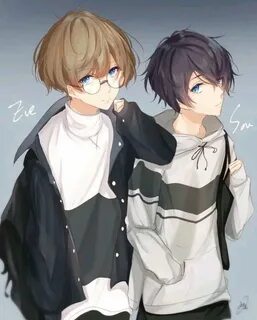 One boy two