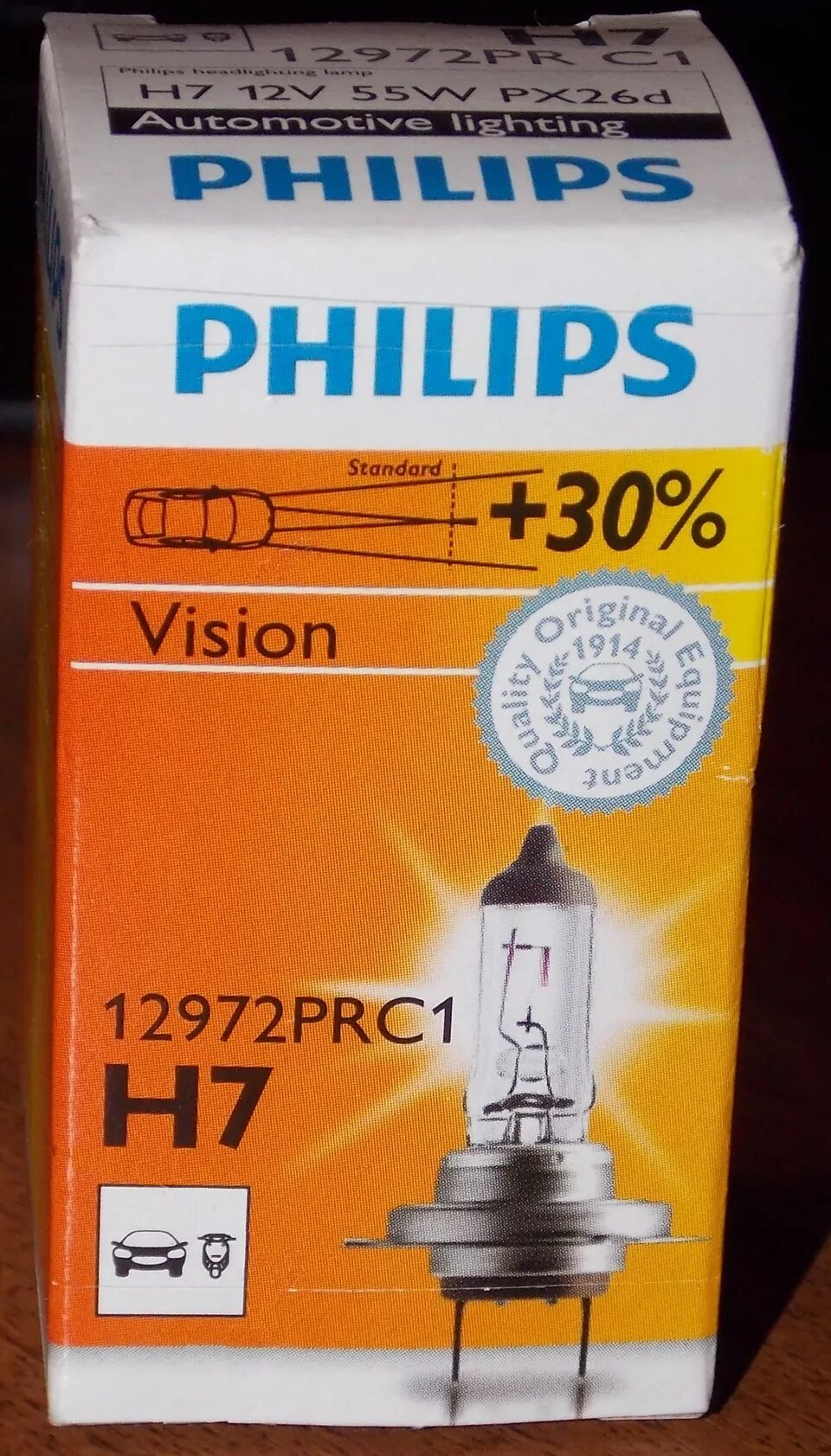 Лампы филипс ближний свет. Лампа ближнего света н7 Филипс. 12972prc1 Philips h7. Лампочки Philips 12972prc1. Филипс +30 h7.