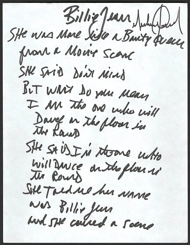 Michael jackson lyrics. Michael Jackson handwriting. Billie Jean Lyrics. Michael Jackson writing Songs.