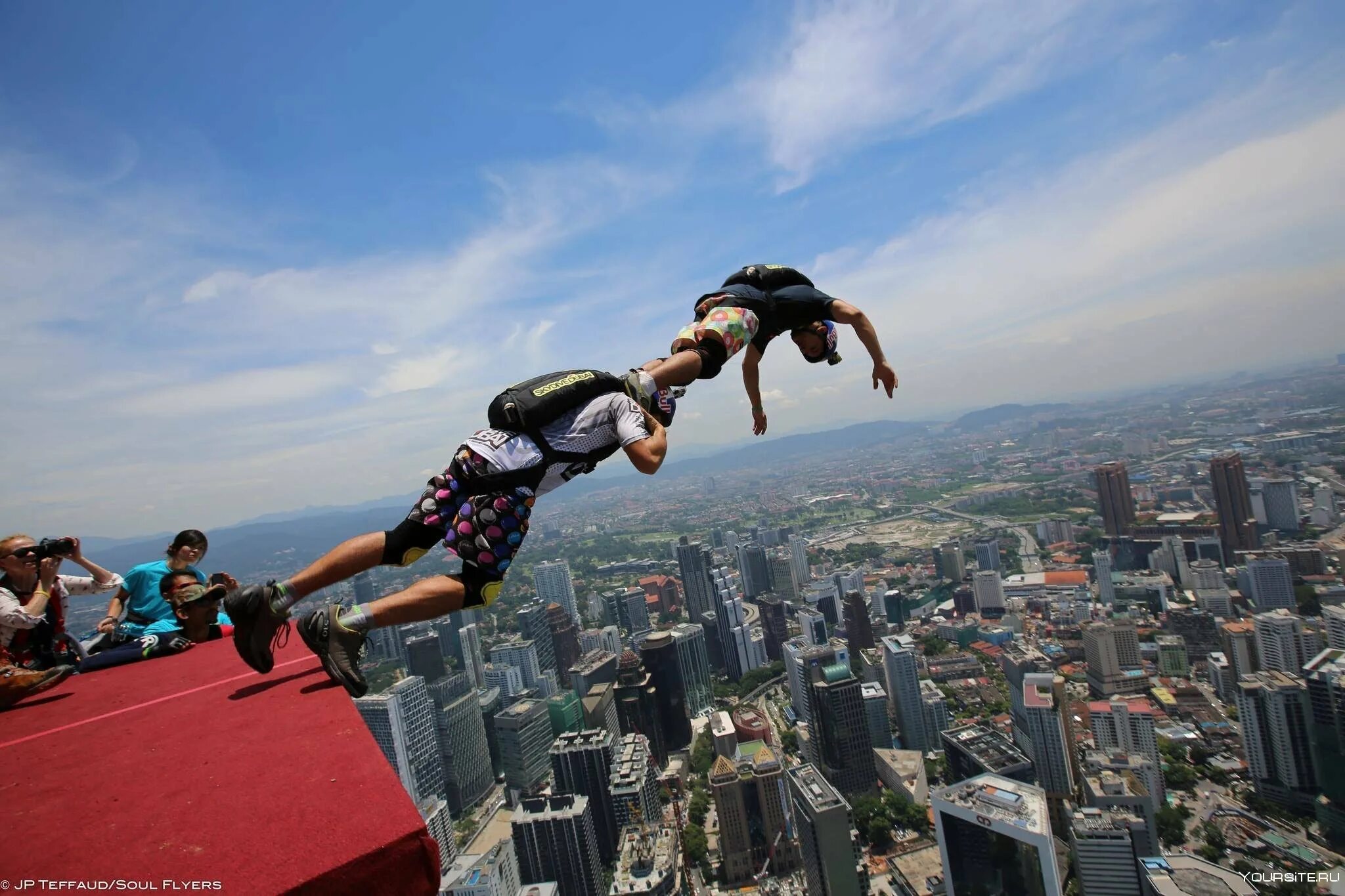 Flying jump