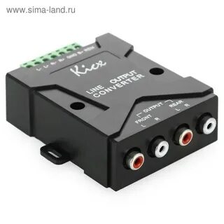 Линейных входов rca