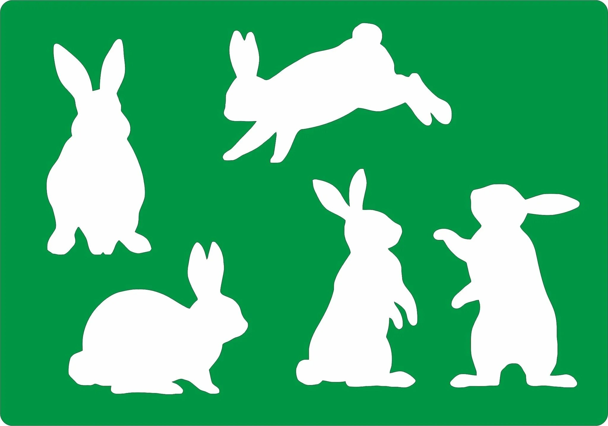 Вырезка изображений. Заяц на окно. Вытынанки кролик. Силуэт зайца. Трафареты животных для декора.