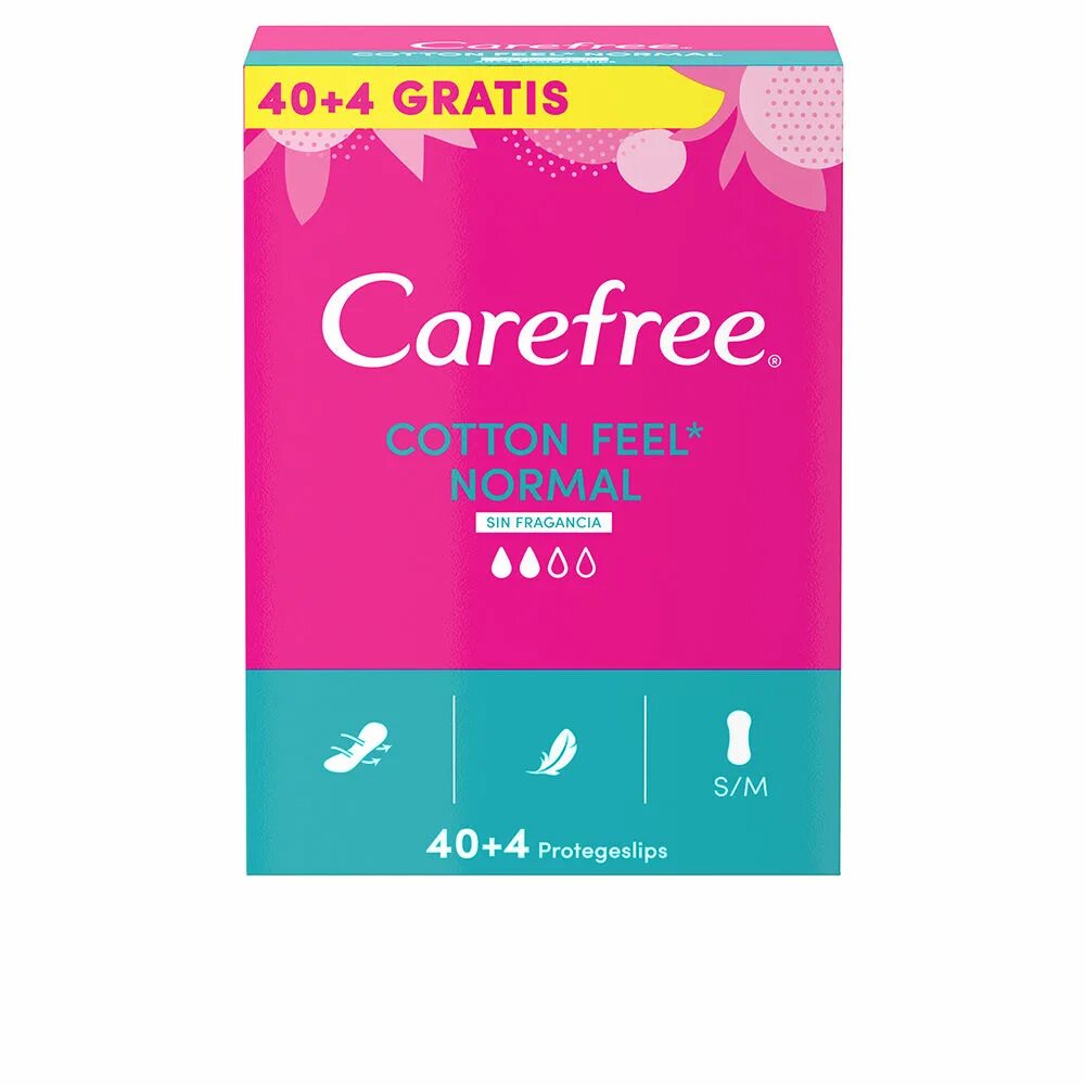 Carefree Cotton. Carefree Cotton feel normal. Carefree Cotton feel normal 44 шт.. Carefree Cotton normal Plus.