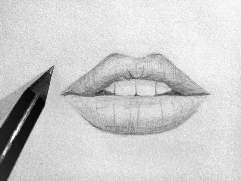 Губы для срисовки карандашом. Карандаш для губ. Рисование губ карандашом. Нарисовать губы карандашом. Губы карандашом легко
