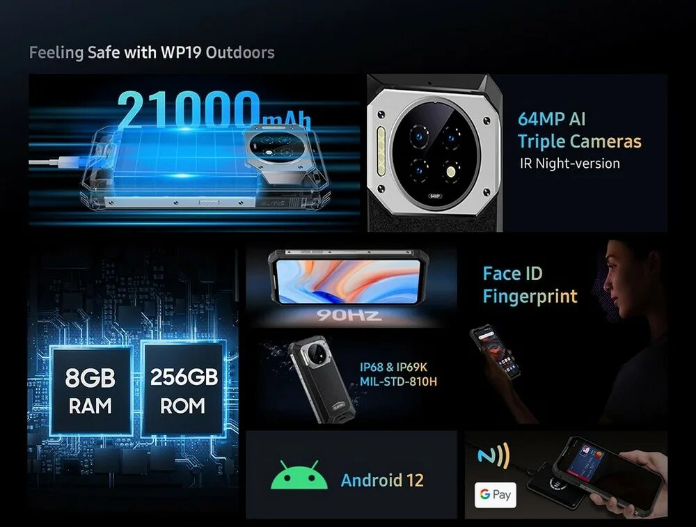 Смартфоны oukitel wp19. Oukitel wp19. oukitel rugged smartphone wp19. wp19. oukitel wp 19 pro.