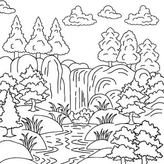 Nature coloring
