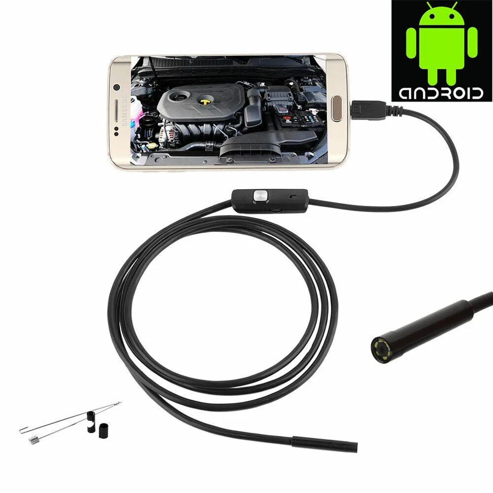 Установить приложение эндоскоп. Камера - гибкий эндоскоп usb (micro usb), 2м, androidpc. эндоскоп usb (640*480, 2 м). камера usb эндоскоп для андроид. эндоскоп gb8805.