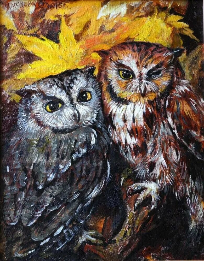 Сова на холсте. Сова маслом. сова живопись маслом. картина сова. сова картины художников.